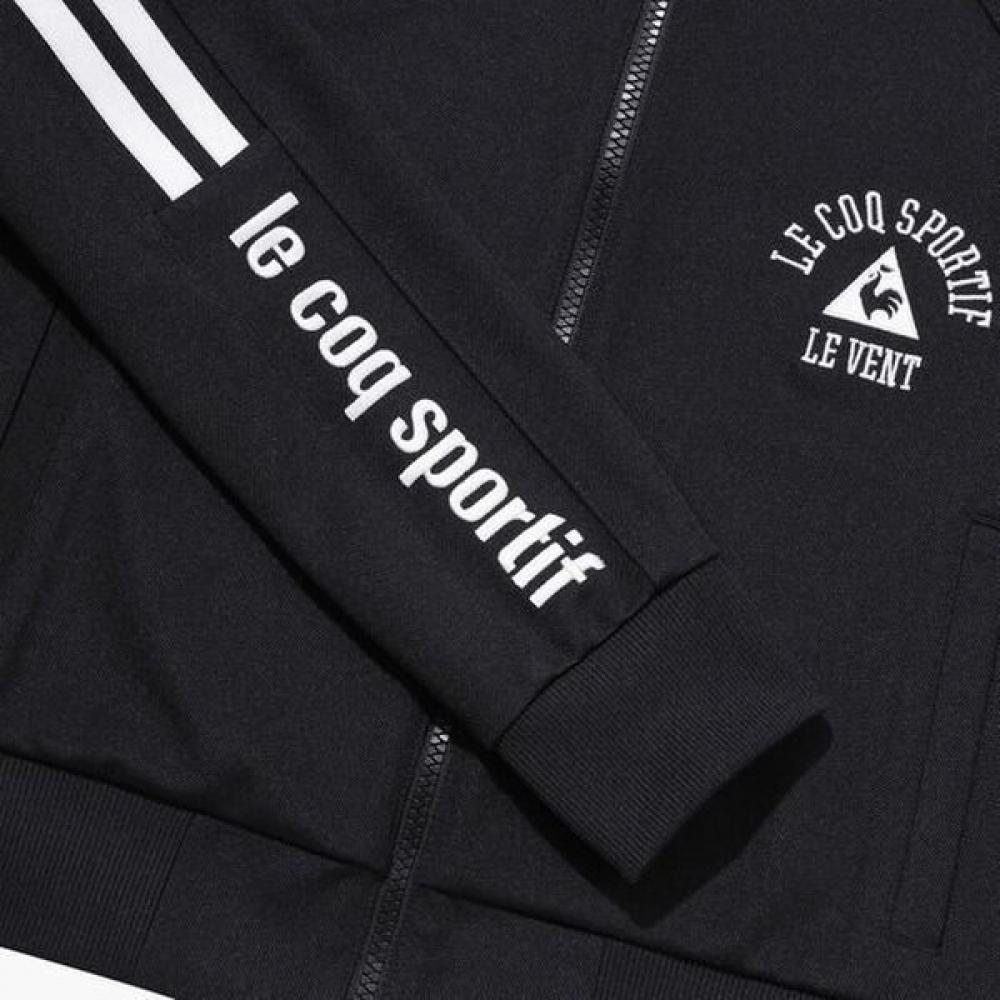 Le Coq Sportif [winter saLe][30  Off] Womens Sunday Piping Tracktop Blk   Qq122l