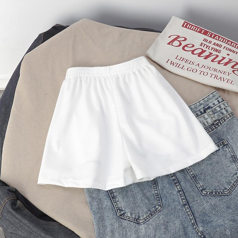 Cotton Hot Pants Women Summer Loose Small Letter Print Sports Casual All-match Student Shorts Women