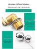 ELEKO Stainless Steel Automatic Water Level Float Valve Controller