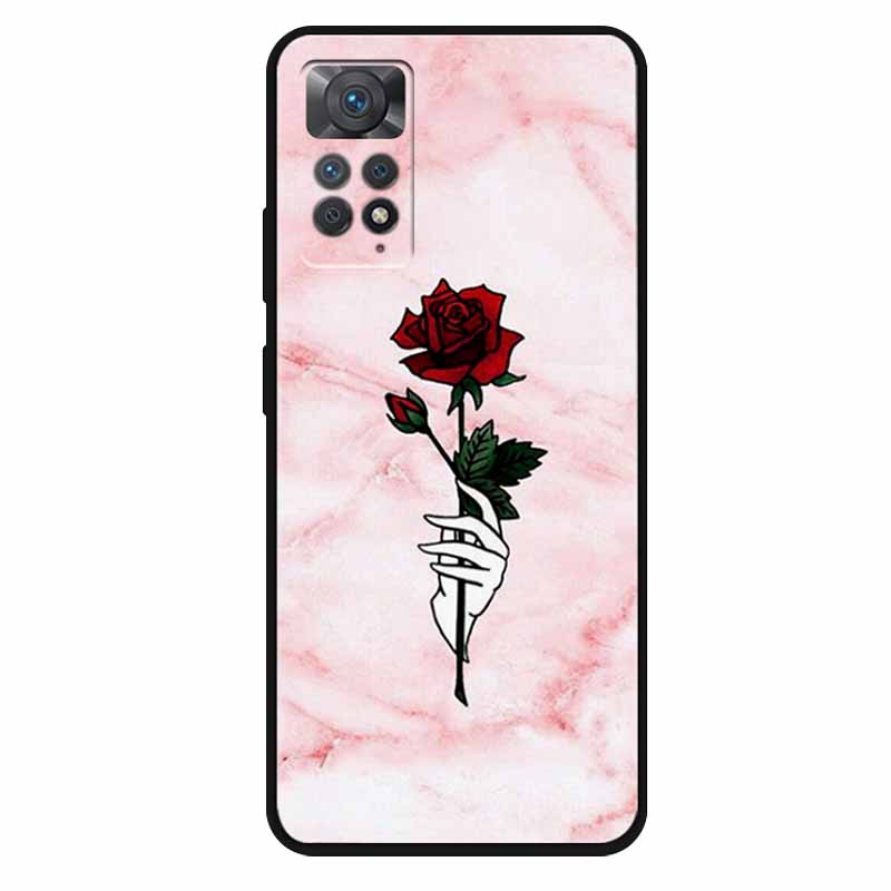 For Xiaomi Redmi Note 11 Pro 4G Case Soft Space Marble TPU Silicone Back Cover For Xiaomi Redmi Note 11Pro 4G Cases Bumper Shell