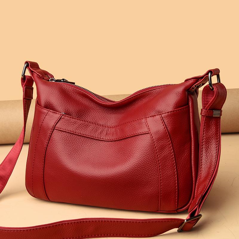 Borsa a Spalla da Donna in Vera Pelle di Alta Qualità Borsa a Mano di Design ad Alta Capacità da Viaggio Borsa a Mano di Lusso Borsa a Tracolla Grande da Donna