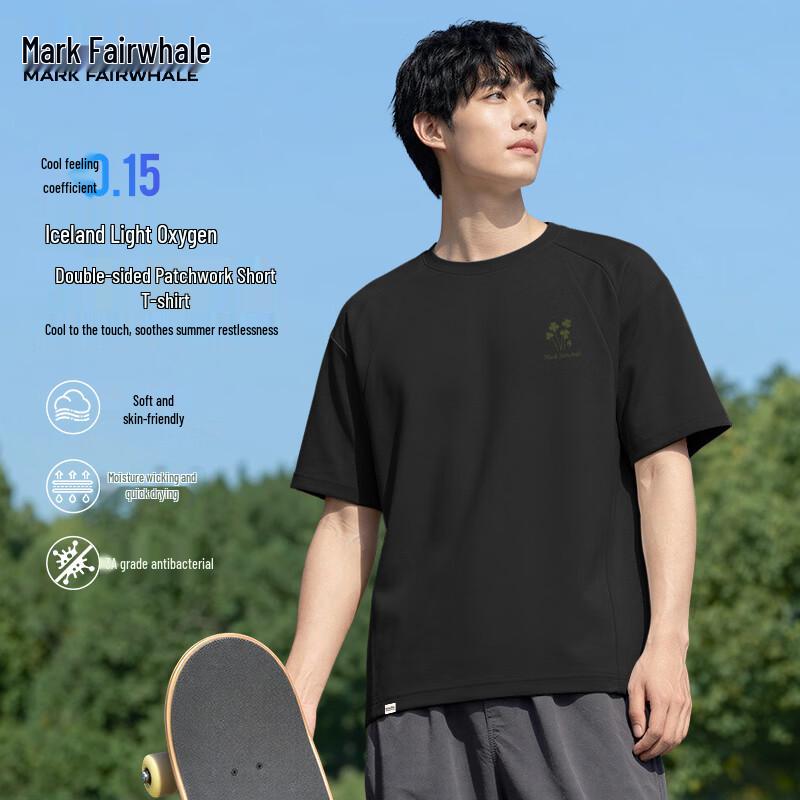 MARK FAIRWHALE Men s Cool-Touch Quick-Dry Short Sleeve T-Shirt 2XL