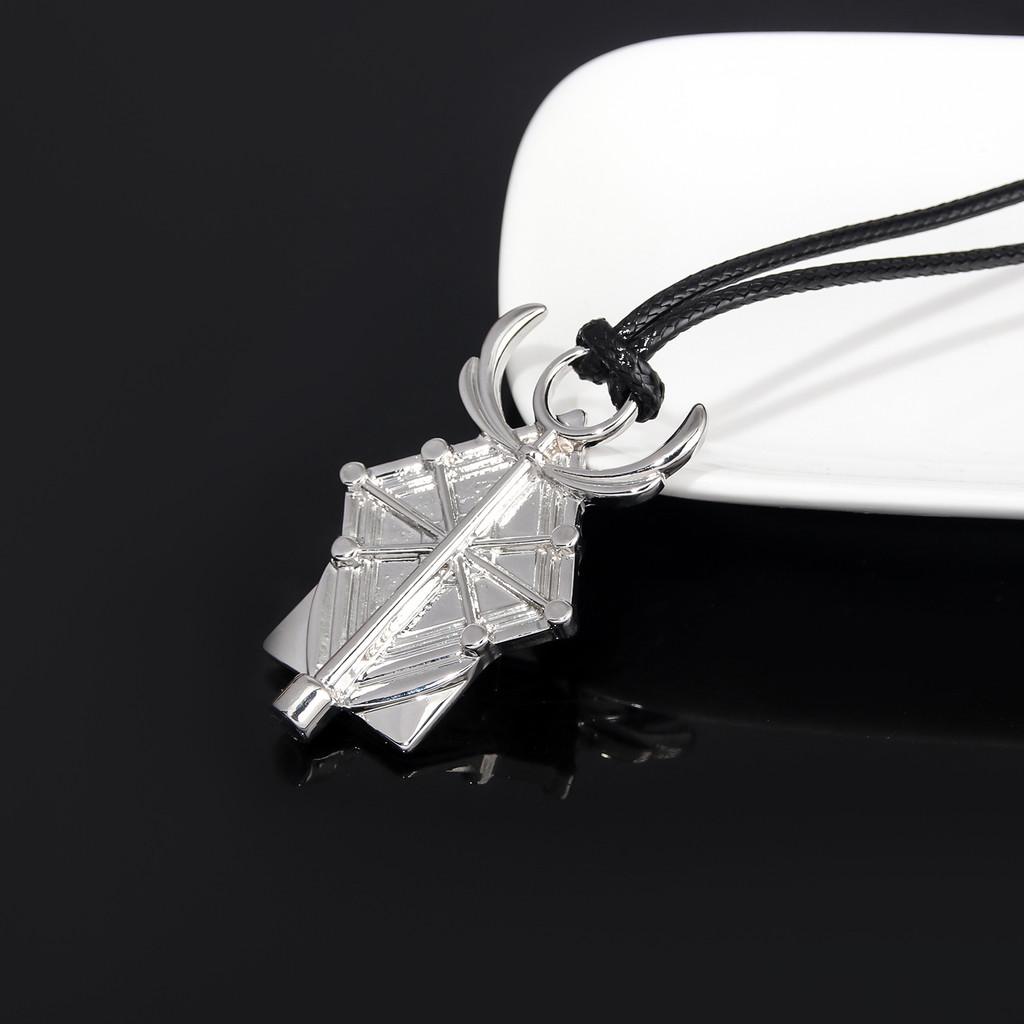Anime Anhänger Halskette Frieren jenseits des Endes der Reise Thema Cosplay Schmuck Geschenk