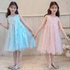 Girls' Dress Summer Dress 2026 New Style Children's Performance Super Beautiful Sweet Princess Dress Yarn Dress Little Girls' Dress