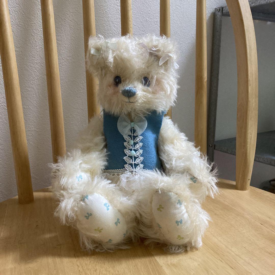 

[USED] Teddy Bear Midori Yamabuki Handmade