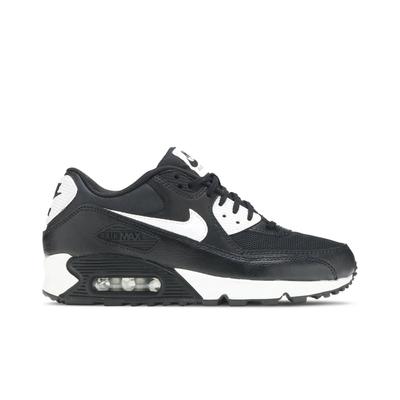 Womens Air Max 90 Essential 'Metallic Silver' (women's Sizes) Black / Metallic Silver-White Running Shoes 616730 023