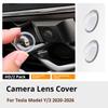 For Tesla Model 3 Model Y Model Y/3+ 2020-2026 Car Front Rear Camera Protection Cover 360° Panoramic Camera Lens Protective Film
