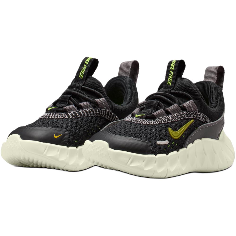 Nike Free Ride Comfortable Breathable Low-Top Walking Shoes Baby Sneaker Black IQ5810-005