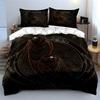 Dark crows with skull. Bedding sets Duvet cover sets Duvet covers Pillowcases(1 * Duvet Cover 2 * Pillowcases without duvet insert)