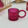 Glass Mugs Niche Design Mugs with Handle Household MugsMilk Coffee Mugs