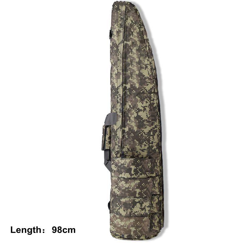 Outdoor Multifunctional 1.2-meter Fishing Bag 1-meter Tactical Camouflage Slanted Mouth Single Shoulder Handbag