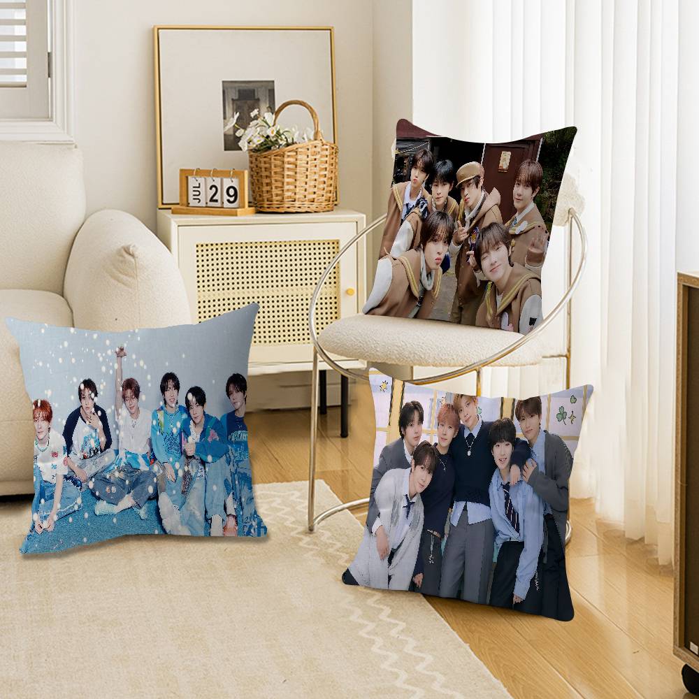 Boyband N-NCT Wish Sänger Ahorn Design Kissenbezug Glückliche Herbsternte Dekoration Feiertagsdekoration Kissenbezug