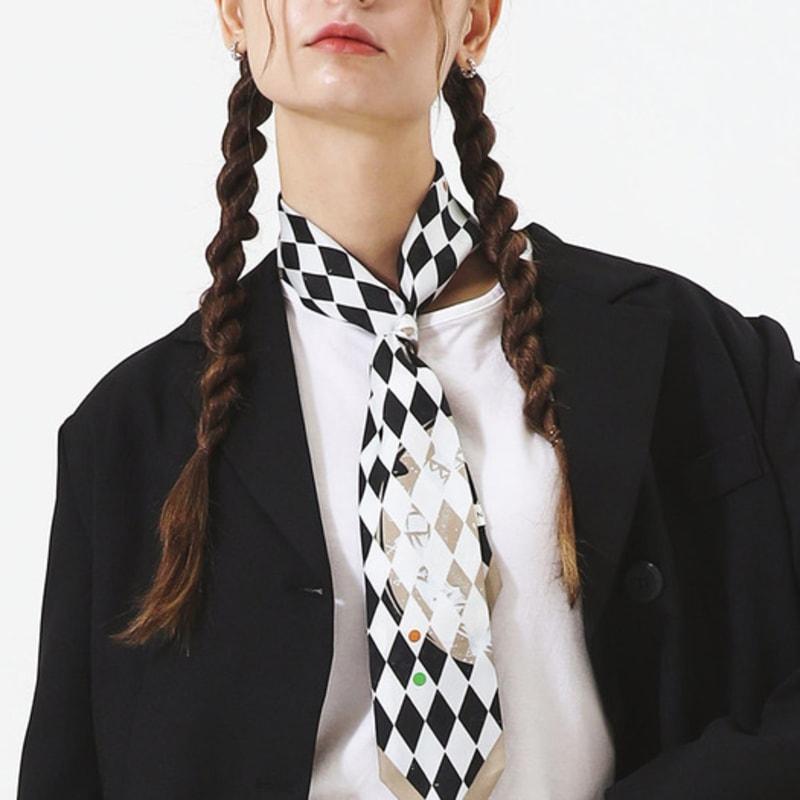 

ONSZ Runestone Twilly Scarf BLACK