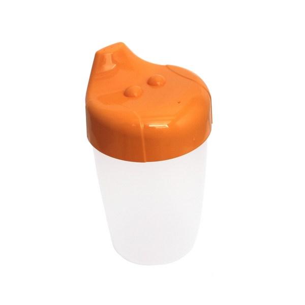 The Born Sucup Hard Spout Cup 250ml, Light Blue, Orange, 1 Set