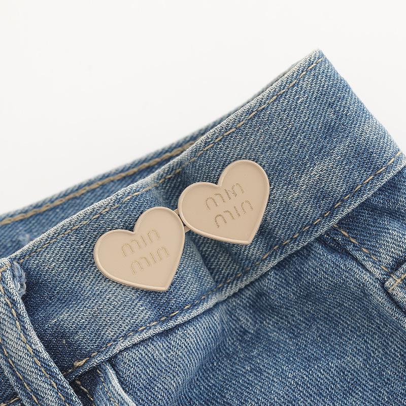 

Женская утягивающая талию пуговица-пирсинг для регулировки брюк без шитья