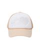 THEMUSEUMVISITOR Heart Panda Mesh Cap (Beige)