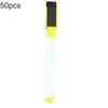 50Pcs Erasable Magnetic Drawing Dry Whiteboard Markers Eraser Pen Stationery