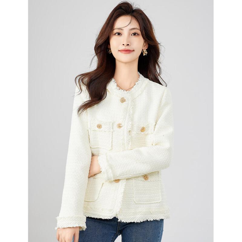 Women's Little Fragrance Style Short Coat