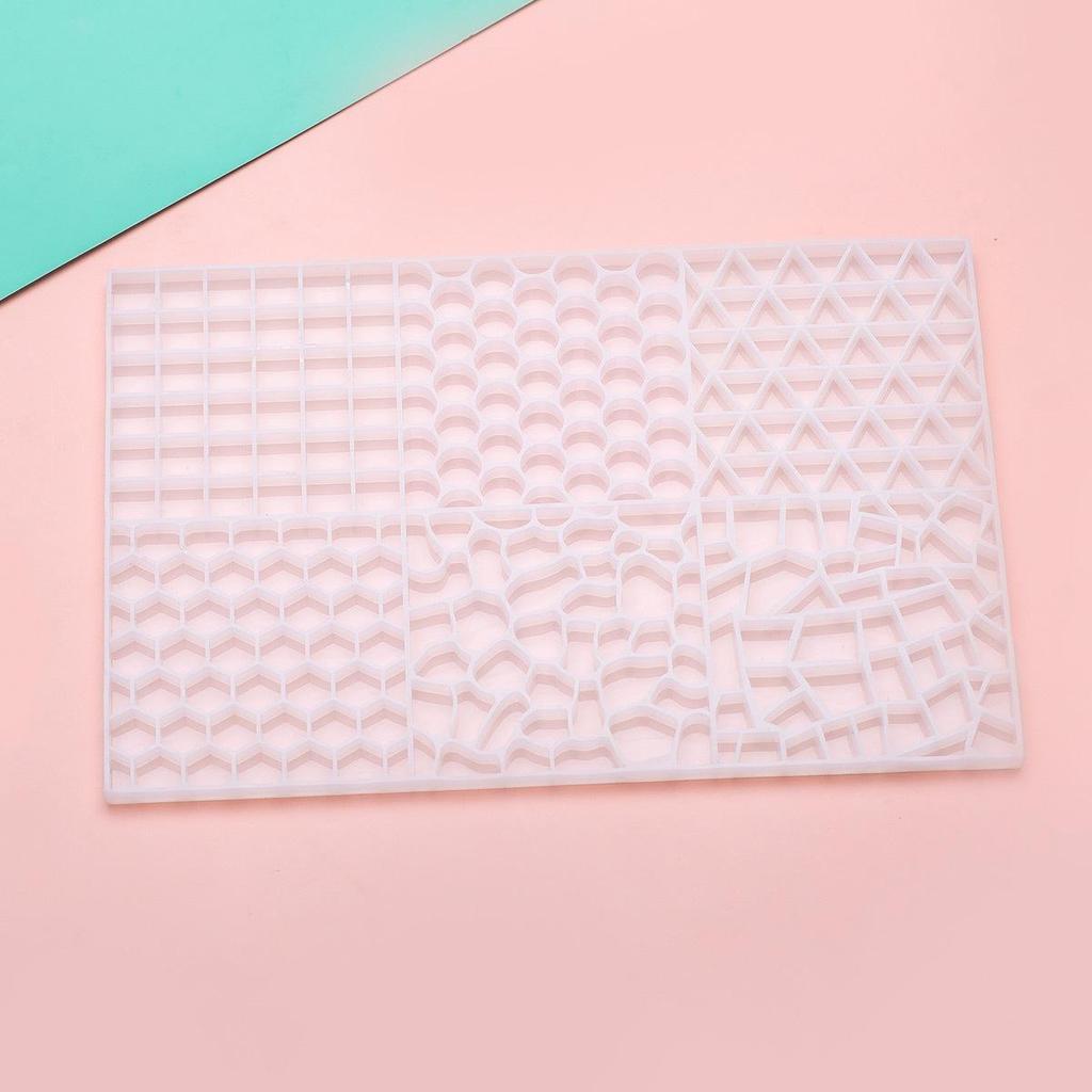 DIY Epoxy Silicone Mold for Creative Polka Dot Mosaic Coasters