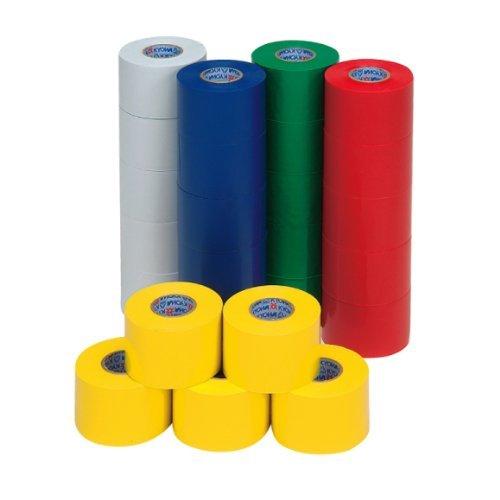 EVERNEW Gymnasium Line Tape, 50V, White, 20m, 5 Rolls, EKA060