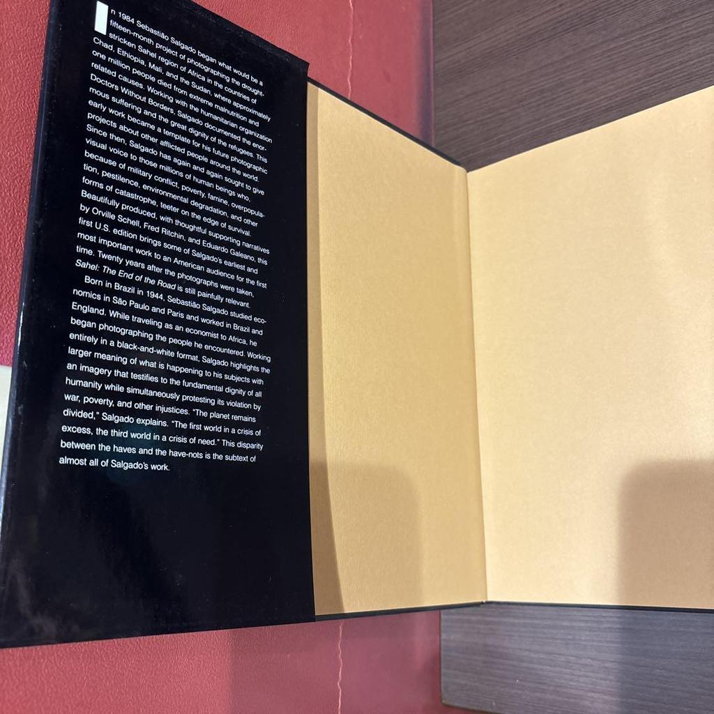 [USED] Shipping included SAHEL THE END OF THE ROAD Foreign book Art photo book