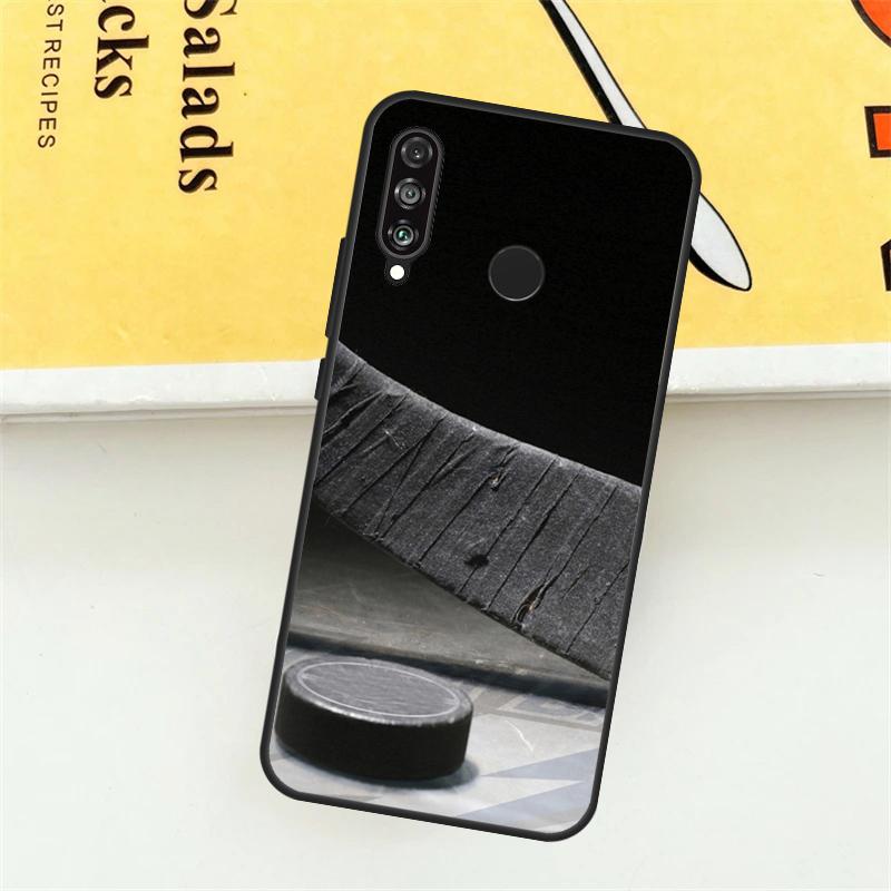 Hockey Stick and Puck For Huawei Nova 12i 7i 8i 11i Y73 Y72 Y61 Y91 Y90 Y70 Y60 9 10 SE 11 Pro P30 P40 Lite Case