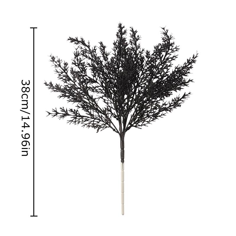 Halloween Artificial Tree Branches Gothic Black Series Ornament Plastics Party Decoration 8 Styles