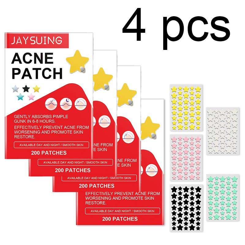 Jaysuing Acne Patches: Top-quality Hydrogel Acne Patches Designed Specifically To Reduce Acne and Whiteheads, 200 Pieces.