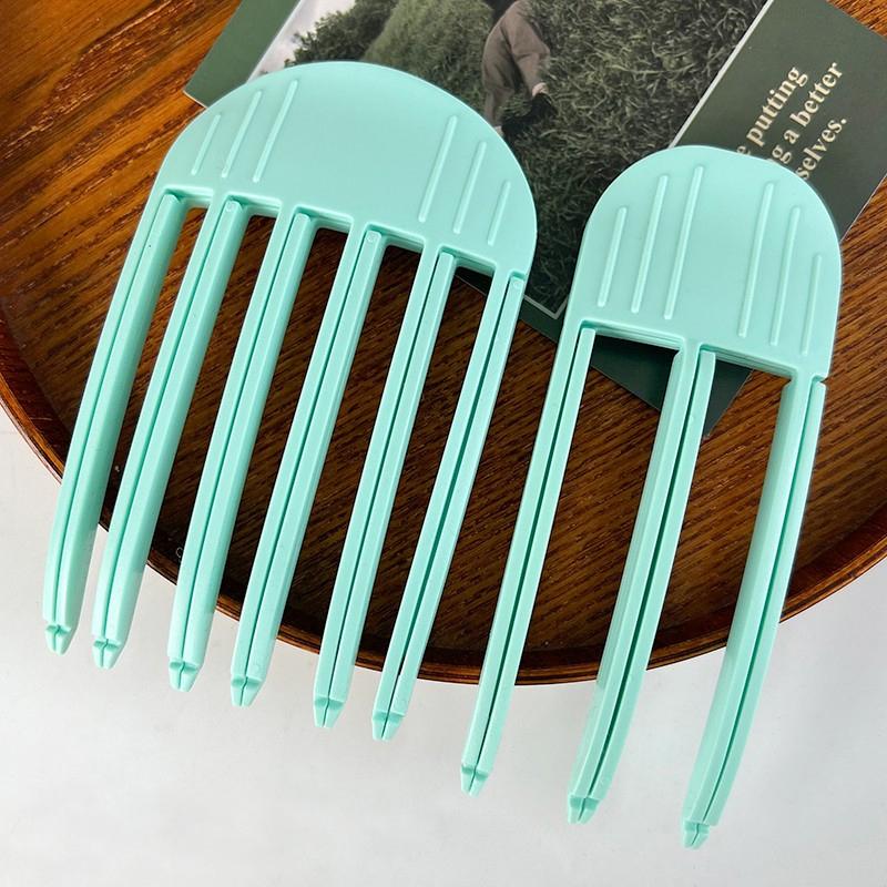 3/6 hřebenových zubů Přírodní kořen vlasů Nadýchané klipy Kudrnaté třesky Spona pro styling vlasů Hairs Lazy Diy Tool Kadeřnictví bez stop Příslušenství