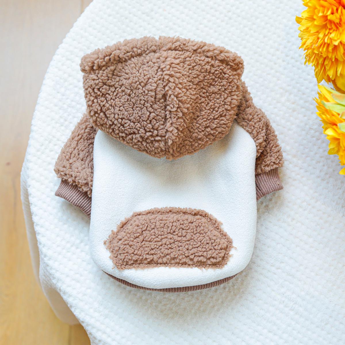 

Cozy Lambswool Hooded Sweatshirt for Cats and Dogs - Autumn/Winter Collection S