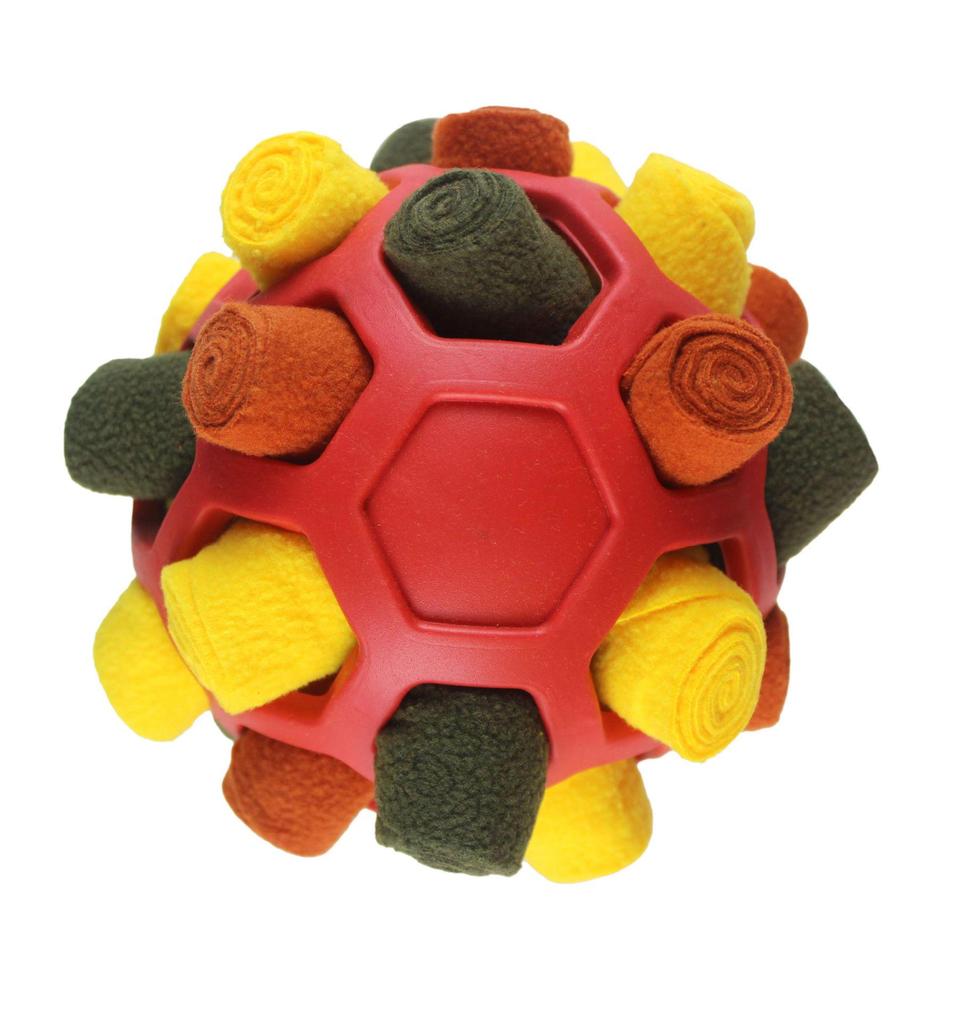 Bestselling Dog Sniffing Puzzle Squeaky Ball - Bite-Resistant Pet Toy