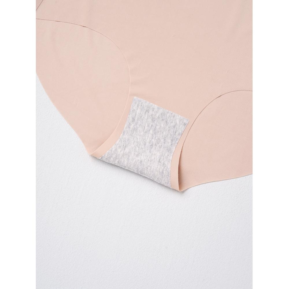 Daiso Damen Mittlere Taille Nahtloser Slip 95 100 Beige