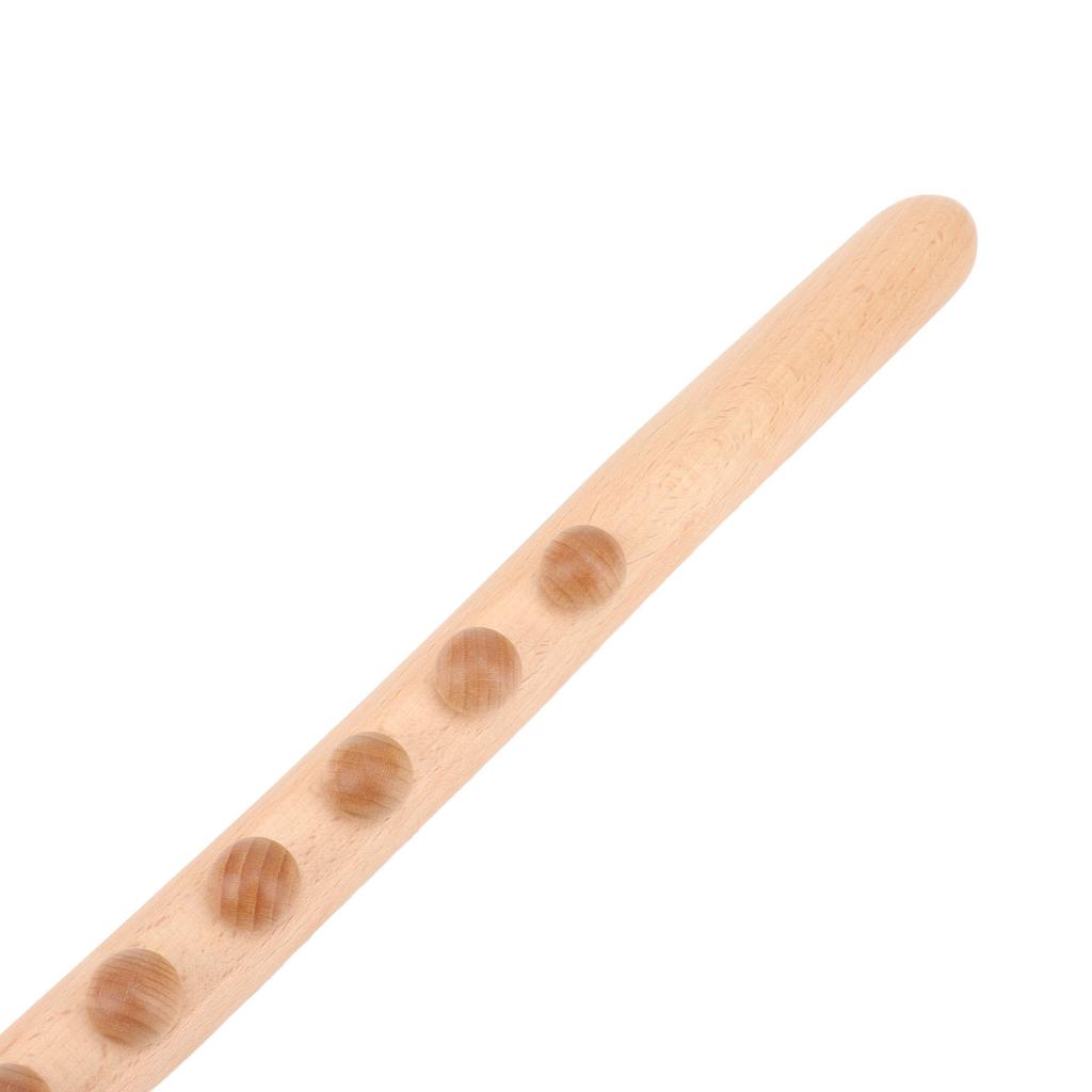 Sha Massage Tool Men Women Handheld 8 Bead Muscle Relax Wooden Scraping Stick for Neck Back