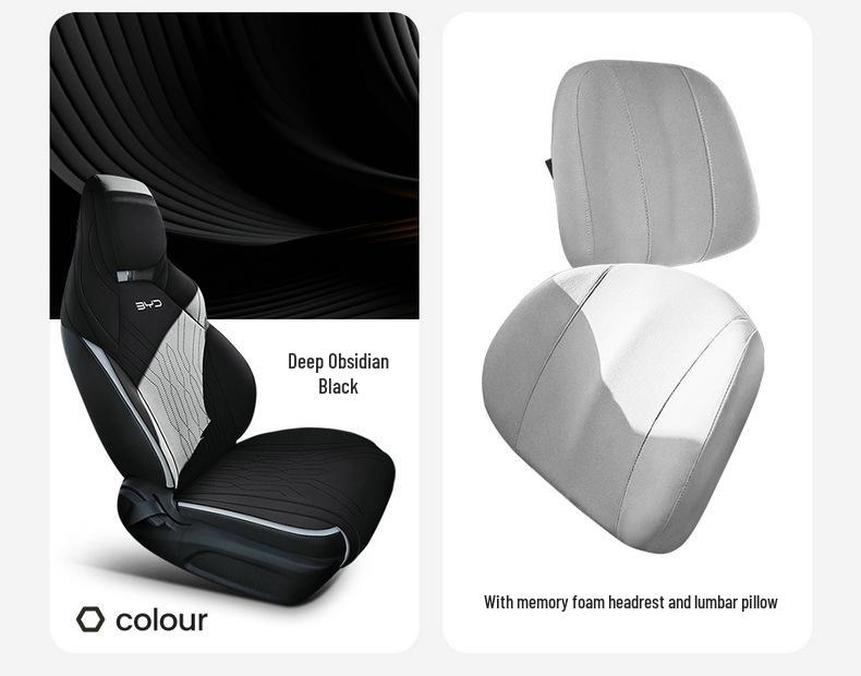 BYD Seal 06 DM-i Car Seat Cushion: Breathable, Non-slip, Flocking, Universal Fit for All Seasons