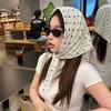 Y2K Star Print Headscarf Punk Head Wrap Spicy Girls Women Harajuku Streetwear Summer Breathable Square Scarf Versatile Headwear