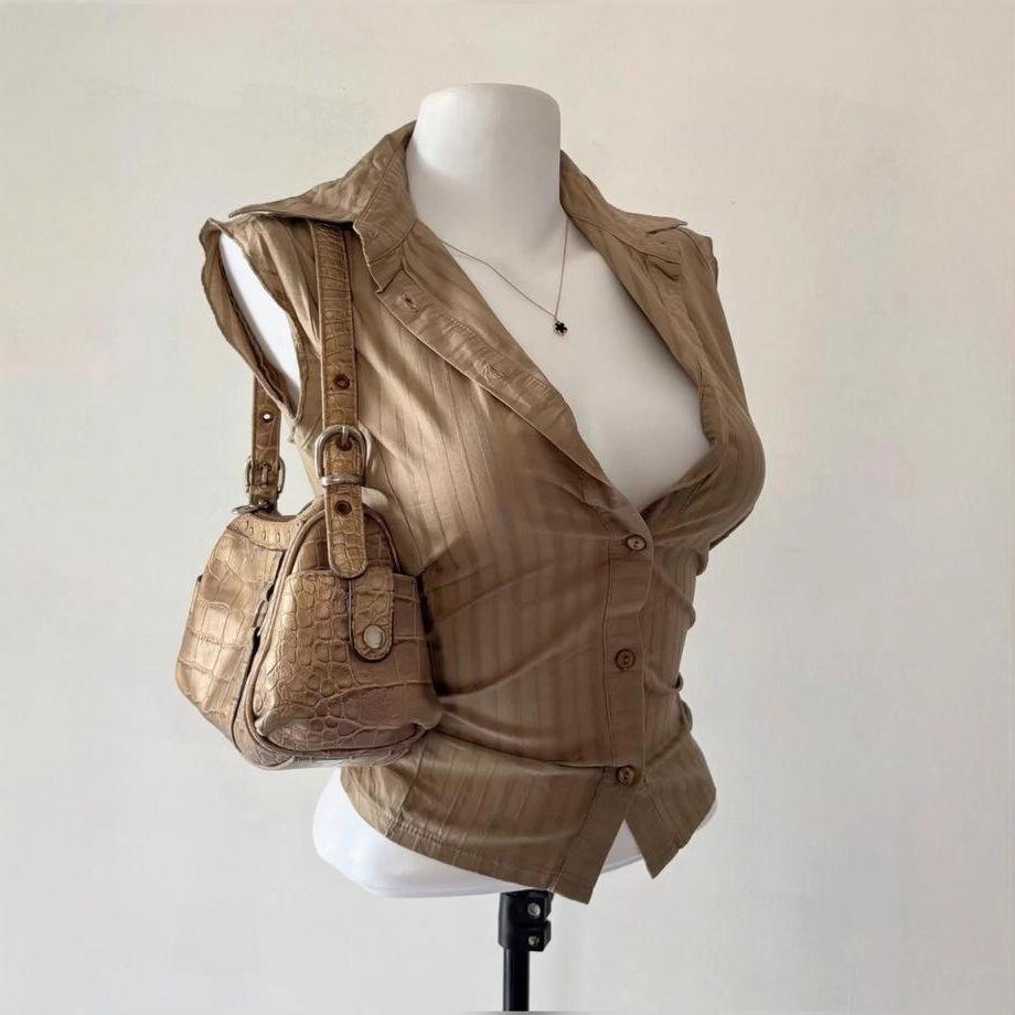 Women's 2025 Summer Fashion Versatile Short-Sleeve Single-Breasted Shirt