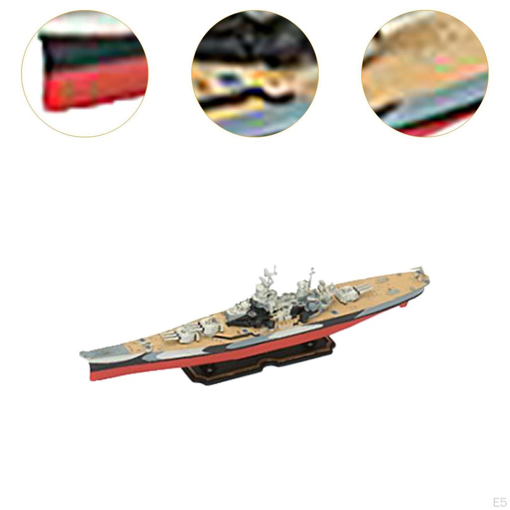 1/2000 Model Warships Ship Kits Building DIY Assembled Educational Toy Display Simulation