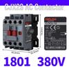 DELIXI CJX2S AC Contactor 1810 1801 1811 - Voltages: 220V, 380V, 110V, 36V, 24V.