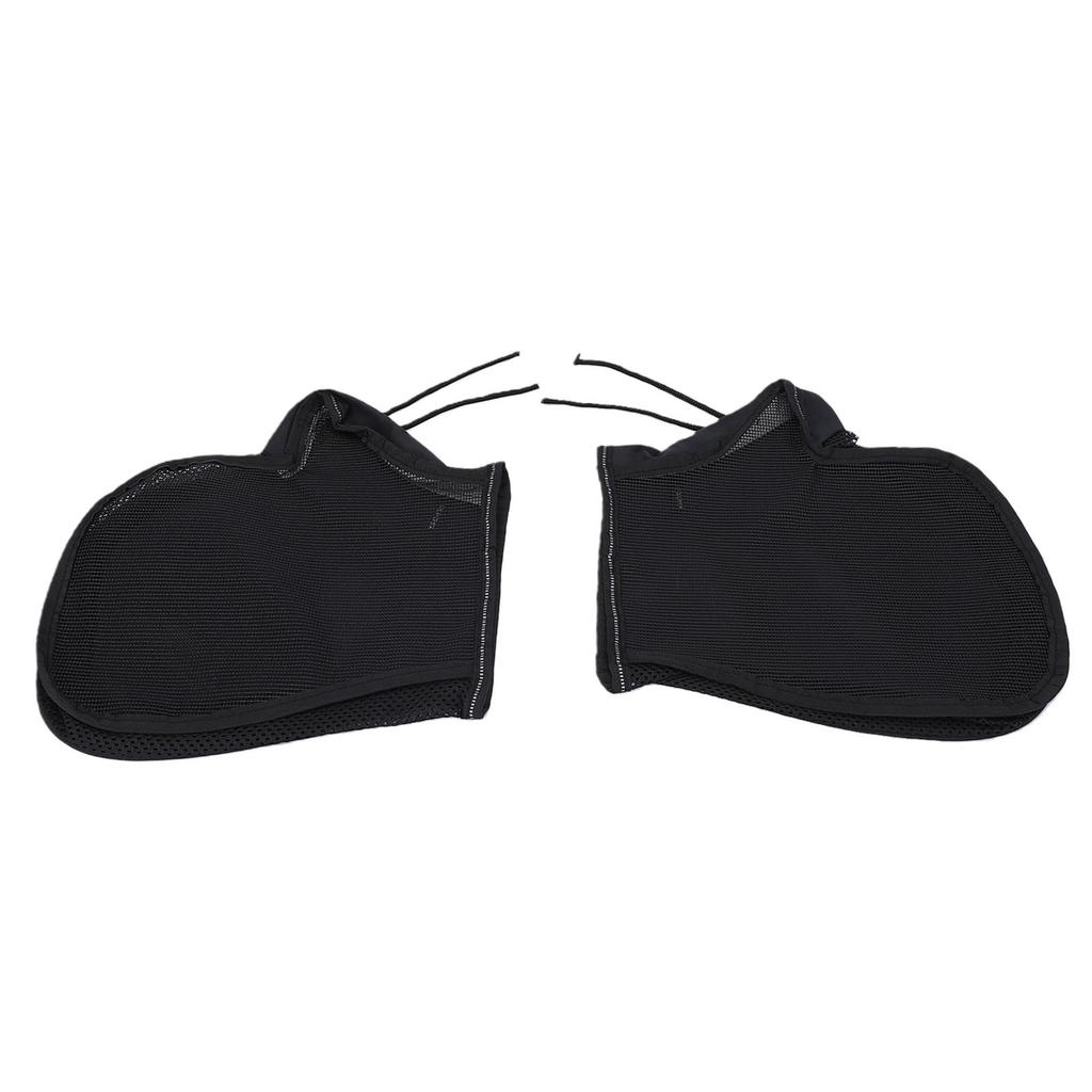 Summer Motorcycle Handlebar Muffs Sun Protection Breathable Mesh Riding Gloves for Electric Bikes Scooter
