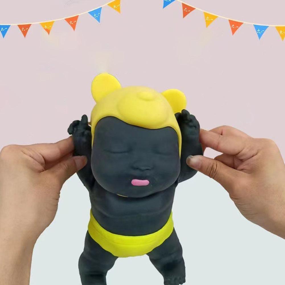 Soft Rubber Doll Squeezing Fun Toys For Kids Stress Reliever