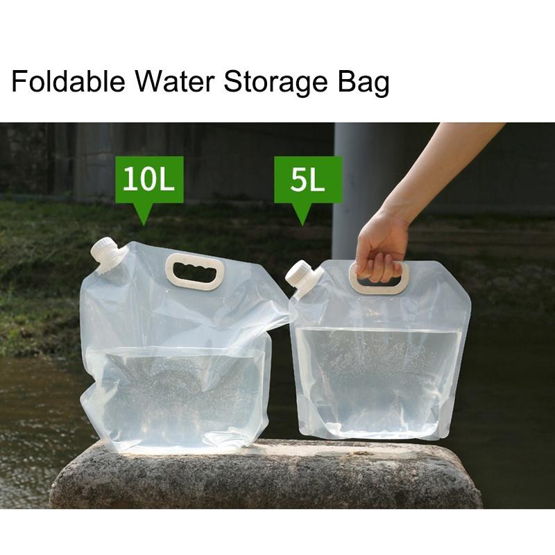 High-capacity Collapsible Water Storage Bag For Outdoor Sports