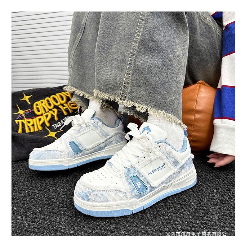 Men's 2025 Autumn Casual Skate Shoes, Breathable and Versatile in White