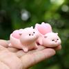 Soft Butt Pig Plush Toy Resin Collectible For Stress Relief And Kids