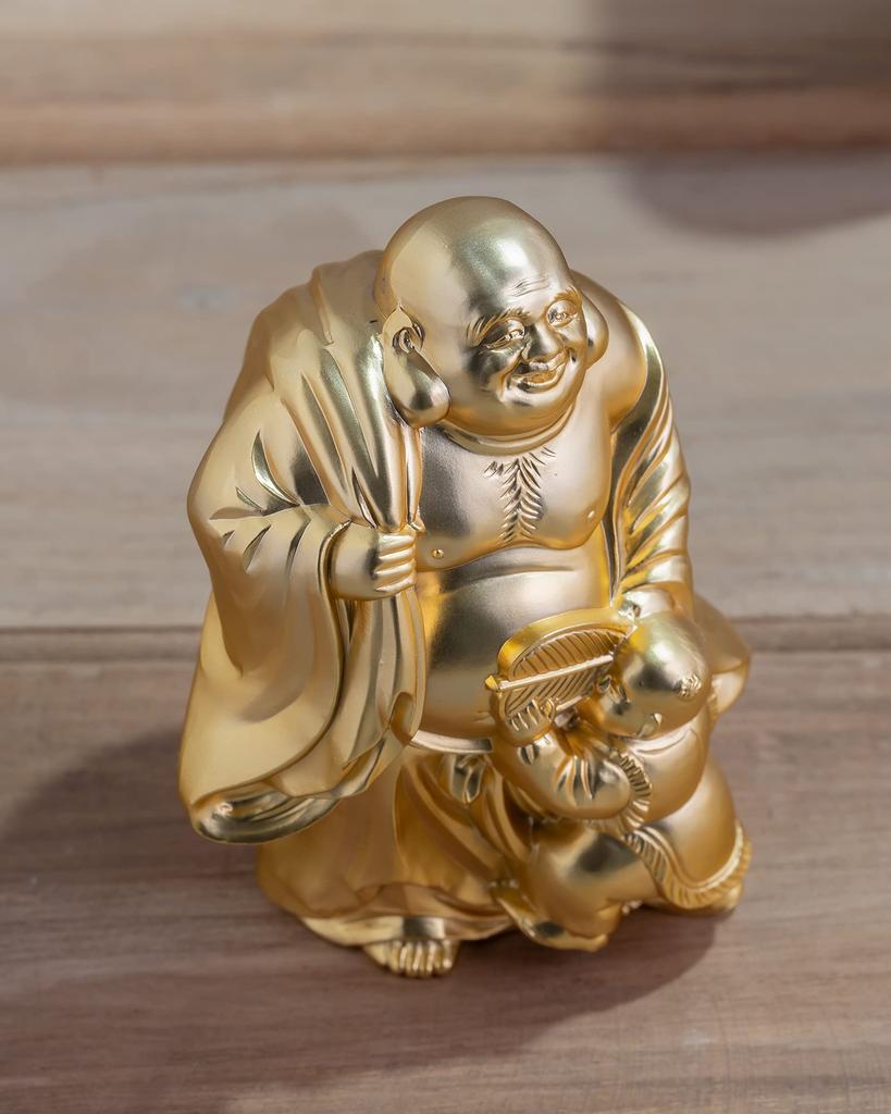 Sedm bohů štěstí Oblečení Buddhistický Hideun Makita Originální soška Ornament Takaoka Měď (Pozlaceno/24K zlato) Umělec