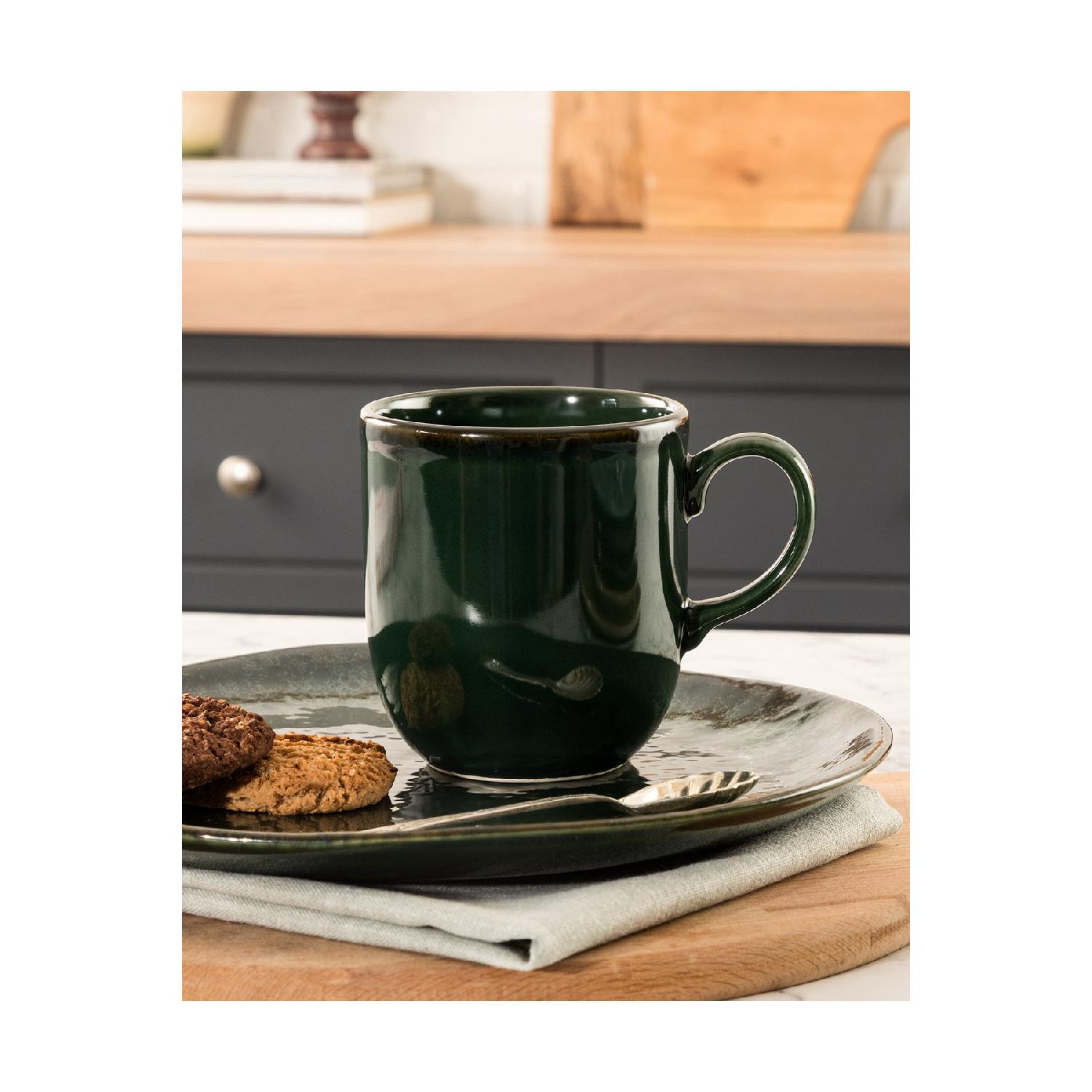 

Кружка «Новогодняя орхидея» - зеленая - 420 мл