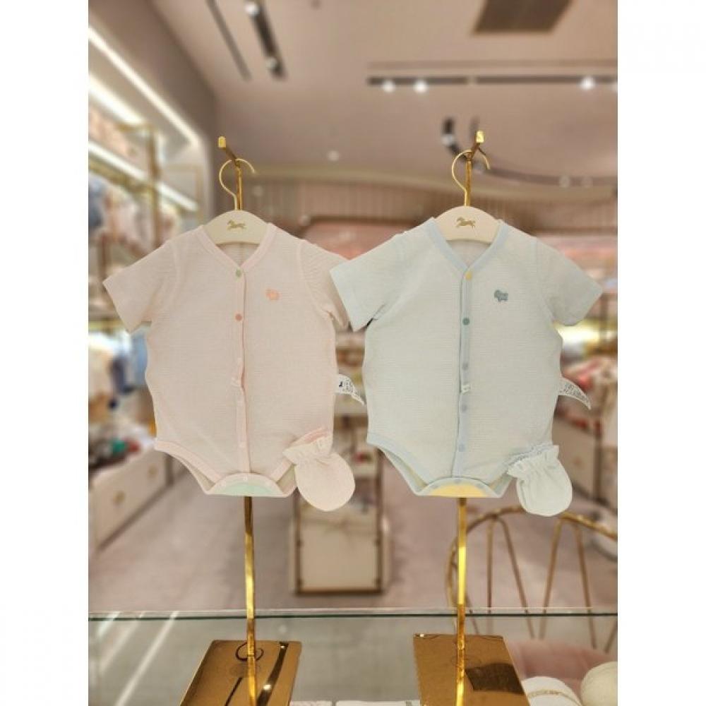 Ettoi Summer 26 Titi Baby Suit Set Model 07t3 17903 L/PINK/3M