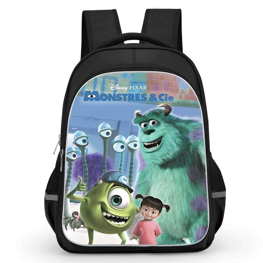 Monsters Power Company Monsters, Inc School Bag High Definition Multi-Function Oxford Light Backpack