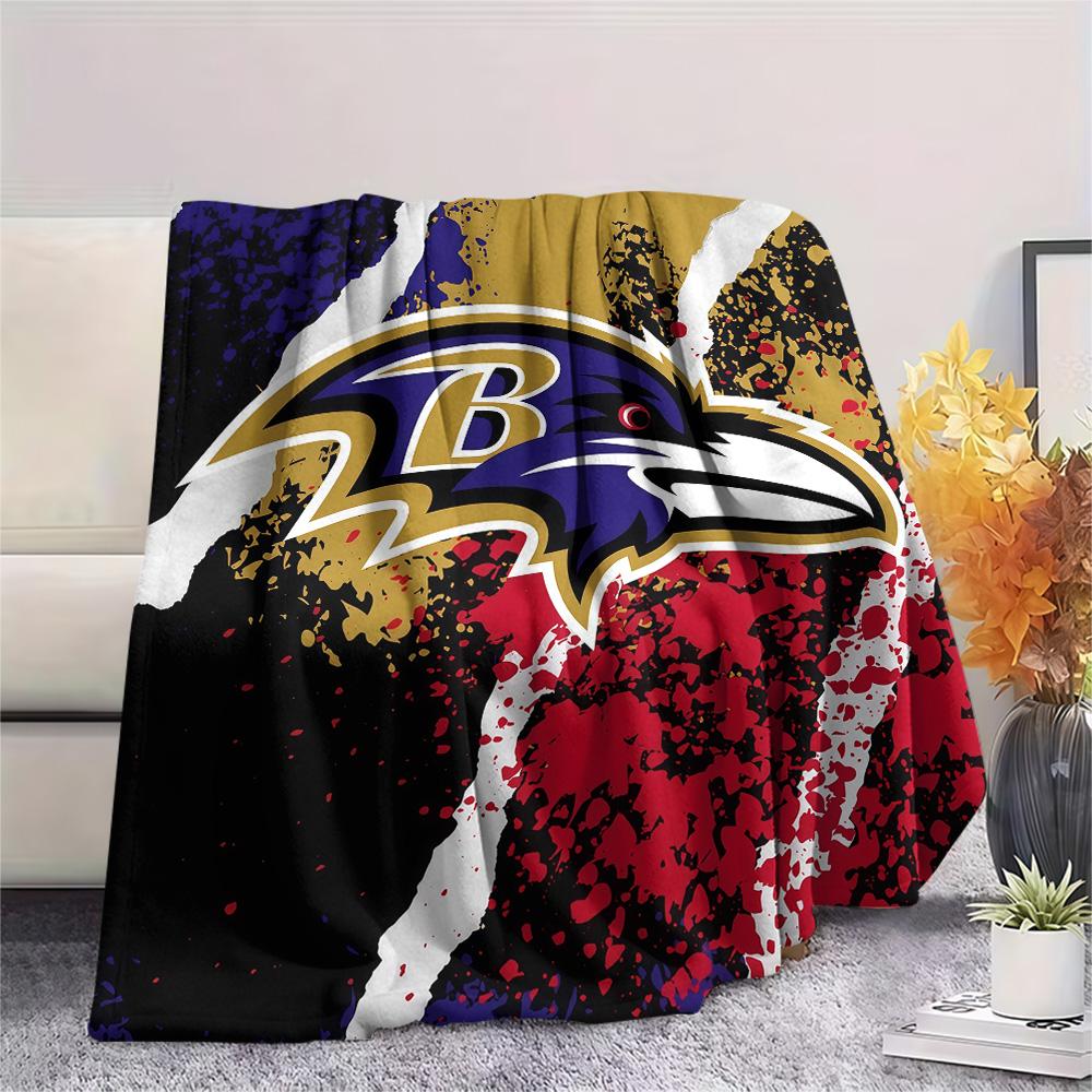 Baltimore Ravens2 Flannel Blanket, High quality Comfortable for All Seasons, Home Decor, Warmth and Comfort