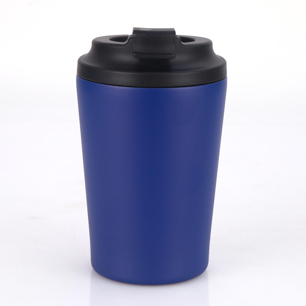 12Oz Milk Cup With Scale 304 Stainless Steel Double Layer Vacuum Thermos Cup Portable Mini Coffee Cup