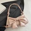 Small Crossbody Bags for Women Pu Leather Shoulder Purses Crossbody Bag Lightweight Bowknot Hoboes Bags Envelope Bags